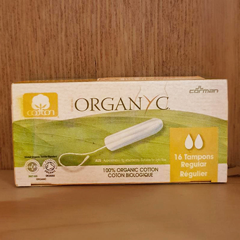 Organyc Organic Tampons Regular