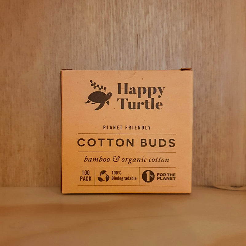 Happy Turtle Cotton Buds 100pk