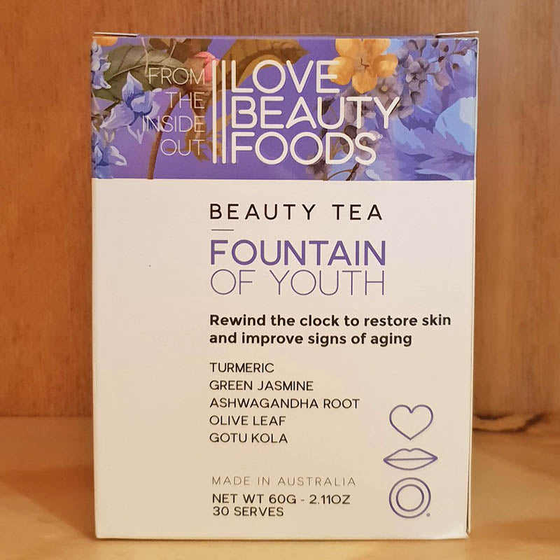 Love Beauty Foods Beauty Tea Fountain Of Youth